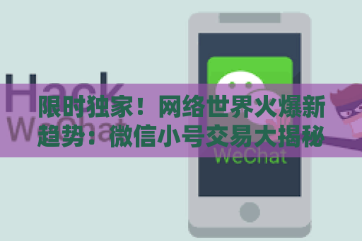 限时独家！网络世界火爆新趋势：微信小号交易大揭秘